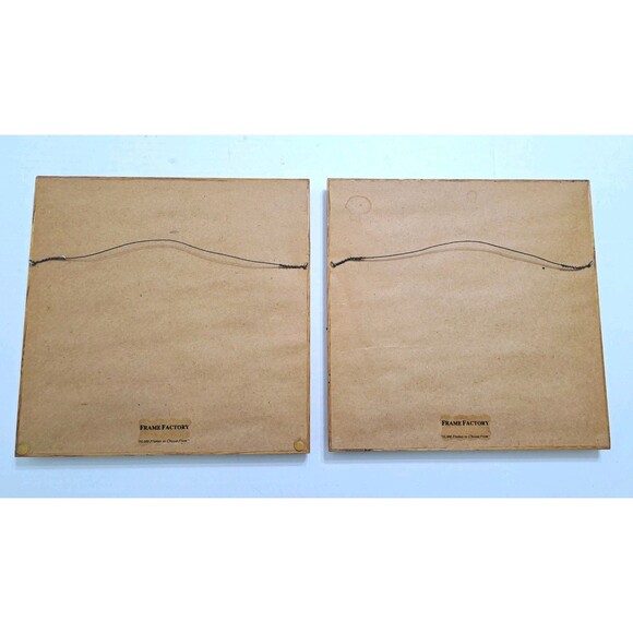 Framed Country Seashore Cross Stitch Set Lighthouse Seagull Beach Farm Marsh - Picture 5 of 6